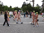 nude naked runners coureurs nus bay to breakers sans francisco (usa) 2010